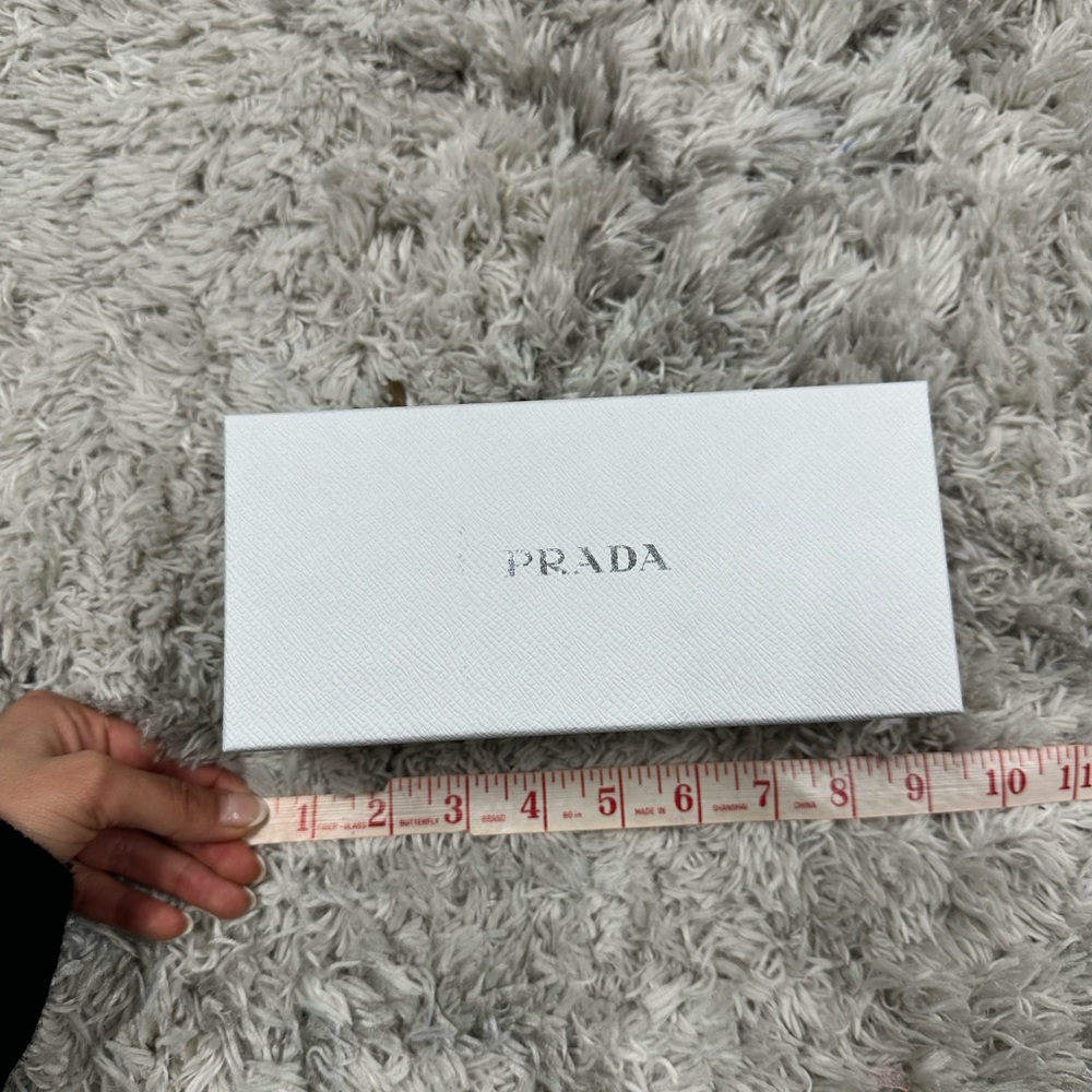White Prada sunglasses Box